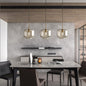 Nordic Cognac Glass Jar Pendant