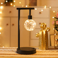 Simple Ball Shade Iron LED USB Battery Night Light Table Lamp