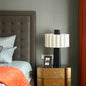 Modern Simple Gear Shade 1-Light Table Lamp