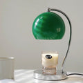 Contemporary Scandinavian Iron Stainless Steel Round Ball 1-Light Melting Wax Table Lamp For Bedroom