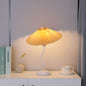 Vintage Danish Pleated Umbrella Bend Base 1-Light Table Lamp