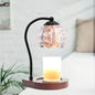 Nordic Modern Creative Glass Flower Shape 1-Light Melting Wax Table Lamp