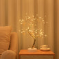 Golden Leaf Small Tree Light USB Small LED Table Lamps