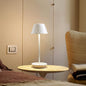 Modern Minimalist Perforated Wrought Iron USB Power-on LED Table Lamp