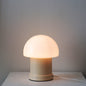 Vintage Ins Cream Mushroom Column 1-Light Table Lamp