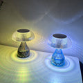 Creative Acrylic Crystal Jellyfish USB LED Table Lamp
