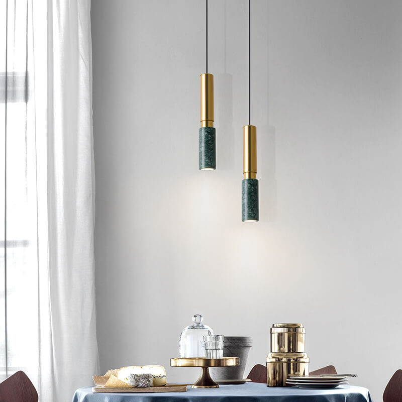 Nordic Marble Column Pendant Light