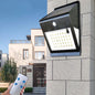 Solar Sensor Three Side LED Outdoor Wall Sconce Lamp