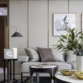 Modern Minimalist Column Marble Iron 1-Light Table Lamp