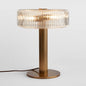Nordic Modern Simple Cylinder Glass LED Decorative Table Lamp