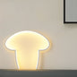 Contemporary Creative Line Mushroom Aluminum Silicone USB LED Table Lamp For Bedroom