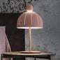 Nordic Pink Mushroom Metal LED Table Lamp