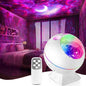 Modern Plastic LED Seven-color Sound-controlled Star Projection Light Night Light