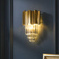 Nordic Light Luxury Crystal 1-Light Wall Sconce Lamp