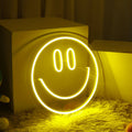 Neon Smiley Silicone LED Atmosphere Decorative Neon Lights