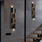 Contemporary Retro Waterproof Stainless Steel Rectangular LED Wall Sconce Lamp For Outdoor Patio