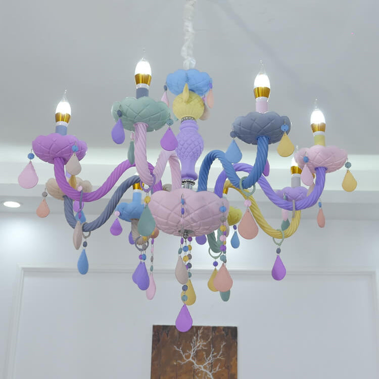 Princess Crystal Glass Chandelier