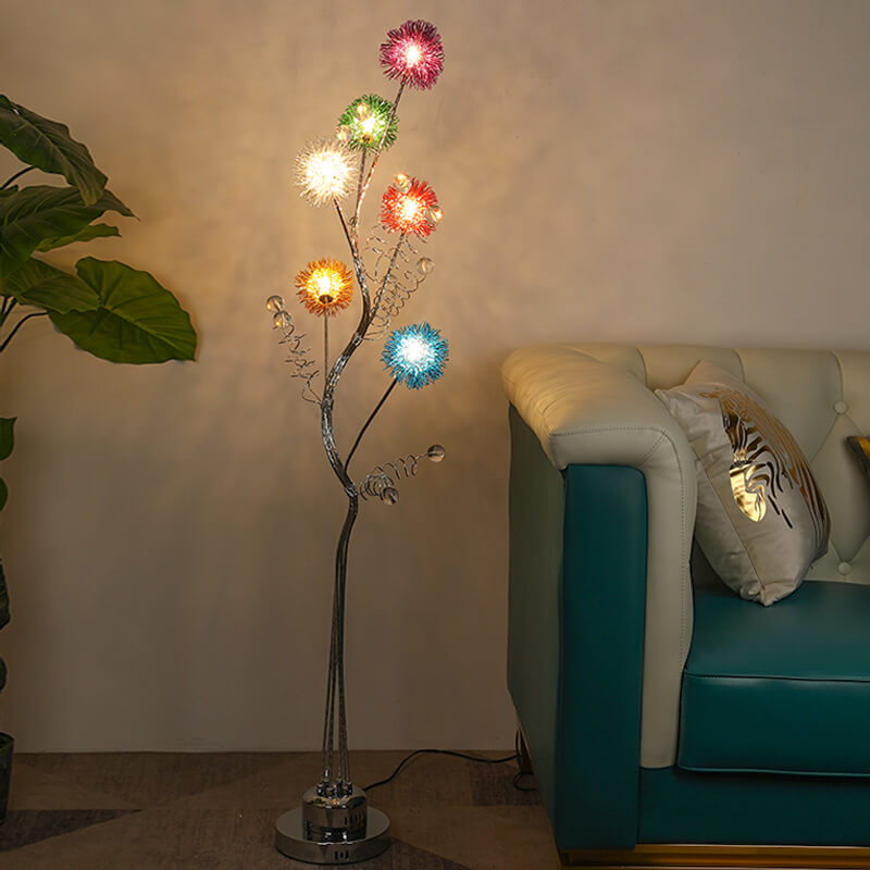 Tree Branch 6-Light Floor Lamp