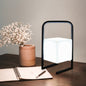 Contemporary Nordic Metal PE Ball Egg Cube Cylinder LED Hanging Rechargeable Table Lamp For Bedside