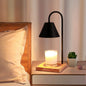 Nordic Solid Marble Base Cone 1-Light Melting Wax Table Lamp