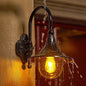 Contemporary Industrial Aluminum Horn Shape 1-Light Wall Sconce Lamp For Outdoor Patio