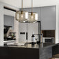 Nordic Cognac Glass Jar Pendant