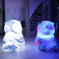 Modern Creative Panda USB Rechargeable Pat Remote Control LED Night Light Table Lamp