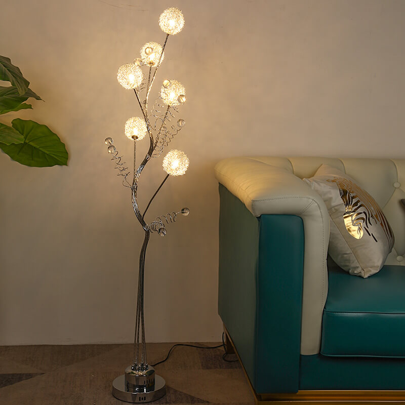 Tree Branch 6-Light Floor Lamp