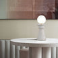 Japanese Style Moon Resin 1-Light Table Lamp