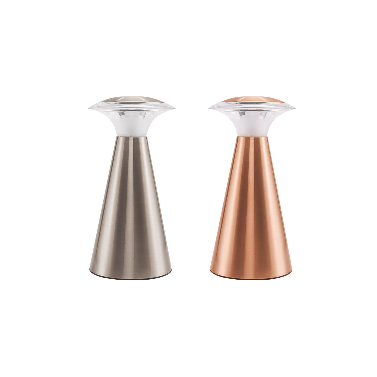 Creative Light Luxury Mushroom Acrylic Column LED USB Table Lamp