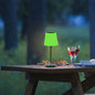 Solar Modern Simple Iron Cylinder Outdoor LED Table Lamp
