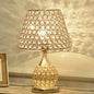 Nordic Luxury Crystal Cone Geometry 1-Light Table Lamp