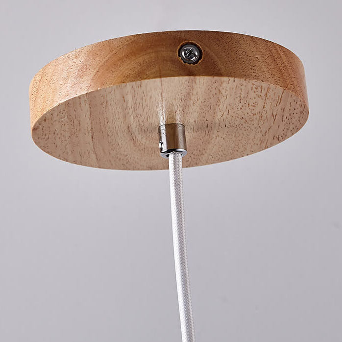 Wabi-Sabi Travertine Pendant Light