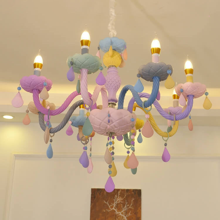 Princess Crystal Glass Chandelier
