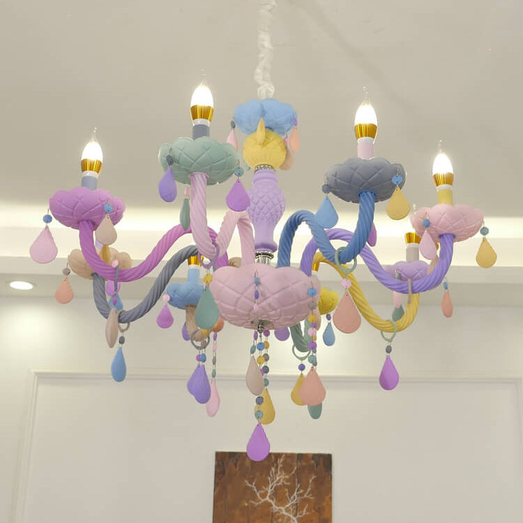 Princess Crystal Glass Chandelier