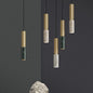 Nordic Marble Column Pendant Light