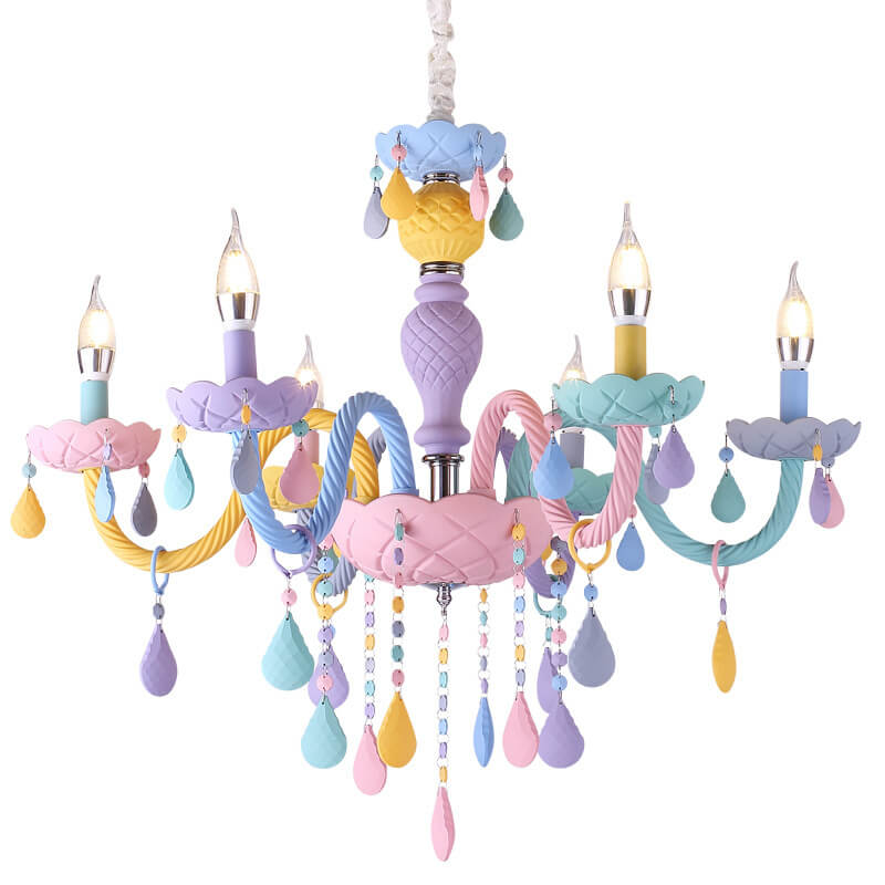 Princess Crystal Glass Chandelier