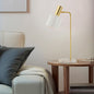 Nordic Light Luxury Marble Cylindrical Adjustable 1-Light Table Lamp