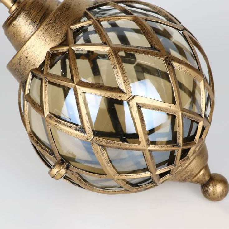 Outdoor Waterproof Glass Globe Pendant