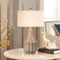 European Minimalist Solid Color Resin Fabric 1-Light Table Lamp