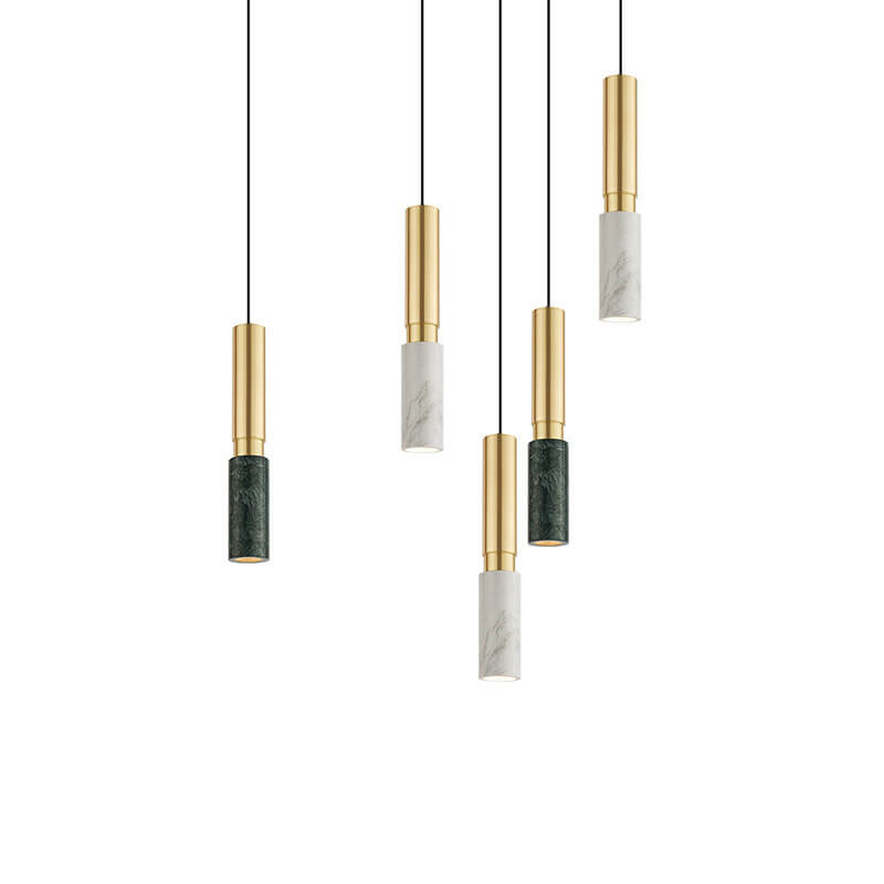 Nordic Marble Column Pendant Light