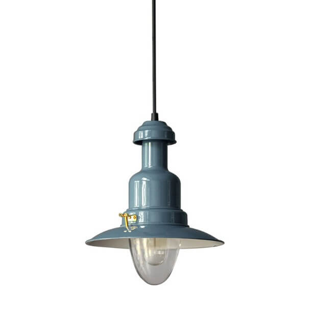 Industrial Iron Round Pendant Light