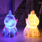 Creative Unicorn Painted 3D Printed LED Night Light Table Lamp