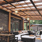 Outdoor Waterproof Glass Globe Pendant