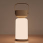 Modern Simplicity Waterproof Portable Plastic ABS Cylinder LED Table Lamp Outdoor Light For Outdoor Patio