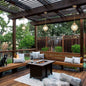Outdoor Waterproof Glass Globe Pendant