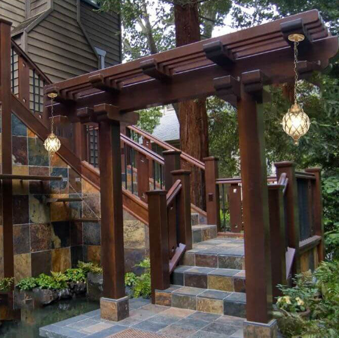 Outdoor Waterproof Glass Globe Pendant