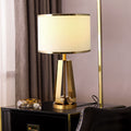 Modern Light Luxury Nordic Gold Iron Flower Shape 1-Light Table Lamp