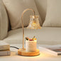 Modern Creative Simple Solid Wood Lily Of The Valley 1-Light Melting Wax Table Lamp