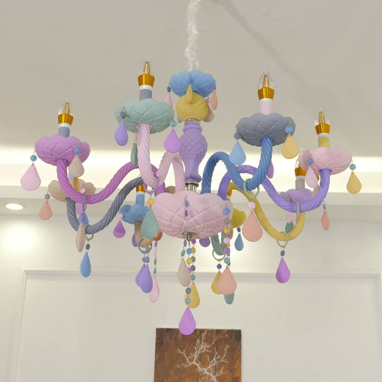 Princess Crystal Glass Chandelier